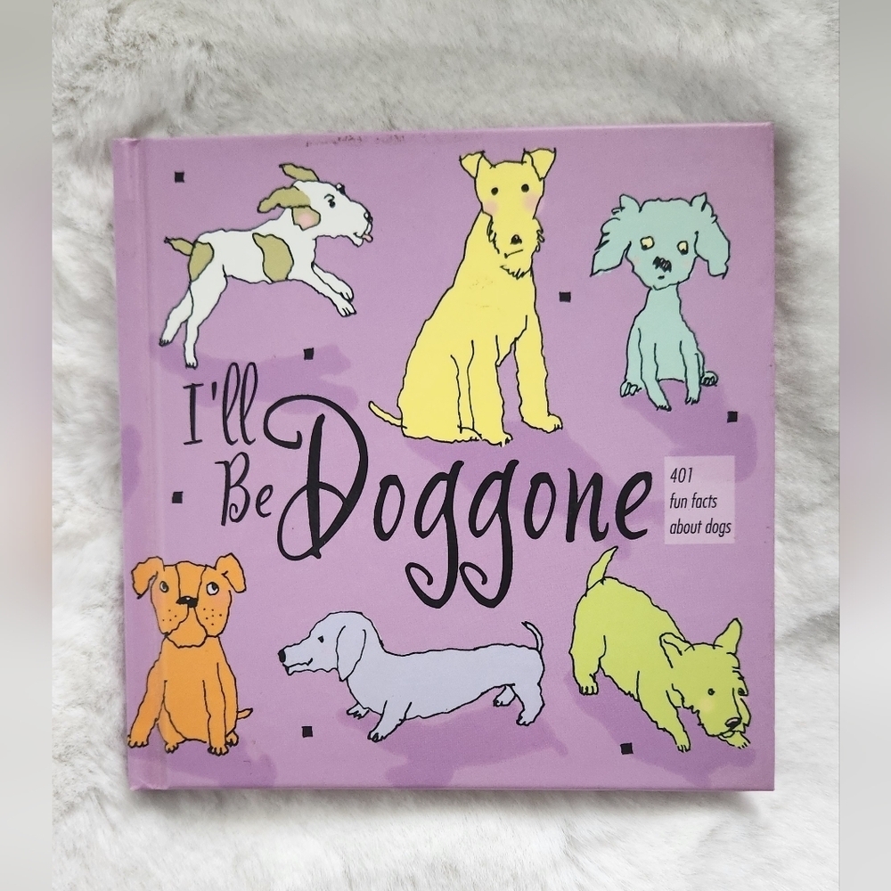 2/$15 - I'll Be Doggone hardcover book